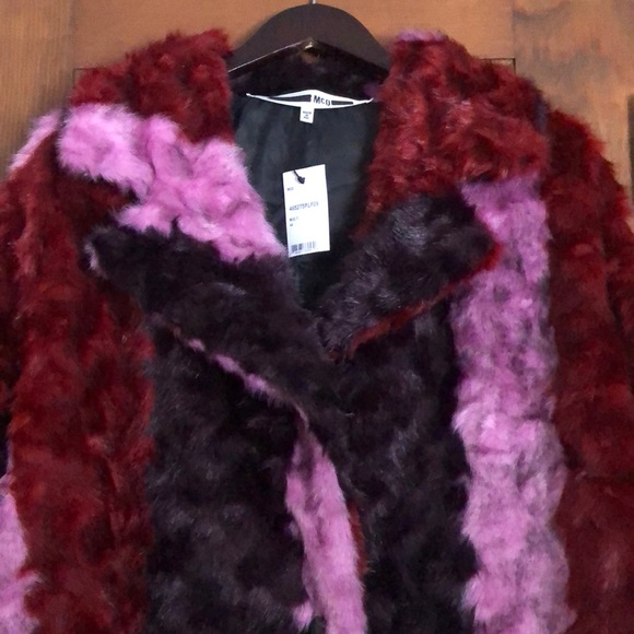 ❌SOLD❌NWT MCQ ALEXANDER MCQUEEN  Faux Fur Coat - Picture 14 of 16